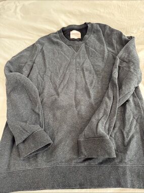 Derek Rose Super Soft Gray Crewneck Sweater - Men's